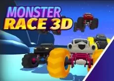 2 Player Games, Monster Race 3D, Games-kids.com
