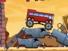 Cars Games, Monster Track, Games-kids.com