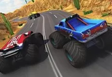 Racing Games, Monster Truck Extreme Racing, Games-kids.com