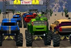 3D Games, Monster Truck Rally, Games-kids.com