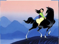 Mulan On Her Horse Puzzle - Mulan Games Mulan On Her Horse Puzzle - Mulan Games