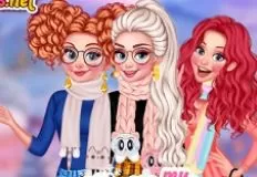 Princess Games, My Kawaii Winter Scarf, Games-kids.com