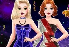 Beauty and The Beast Games, My Perfect New Year Eve Party, Games-kids.com