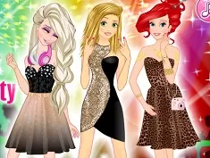 Princess Games, New Year College Party, Games-kids.com