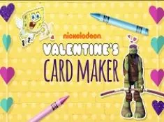 Nickelodeon Valentines Card Maker