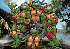 Teenage Mutant Ninja Turtle Games, Ninja Turtle Cartoon Puzzle, Games-kids.com