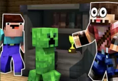 Minecraft Games, Noob Trolling Pro, Games-kids.com