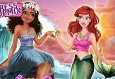 Princess Games, Ocean Princesses Party Time, Games-kids.com