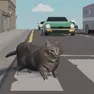 3D Games, OIIAOIIA Cat Crossing Road, Games-kids.com