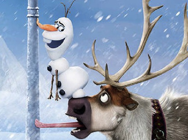 Olaf And Sven Puzzle - Frozen Games