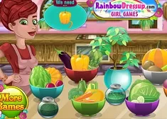 Cooking Games, Oti Cooking Spicy Broccoli Chicken, Games-kids.com