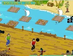 Scooby Doo Games, Over Board, Games-kids.com