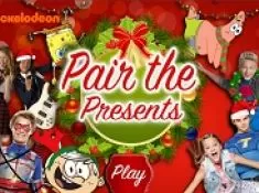 Boys Games, Pair the Presents Nickelodeon, Games-kids.com