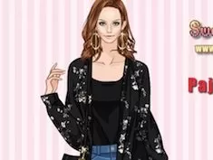 Girl Games, Pajama Coats Dress Up, Games-kids.com