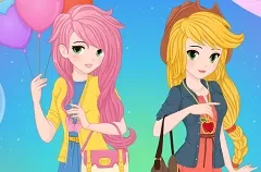 My Little Pony Games, Pegasisters BFF Dress up, Games-kids.com