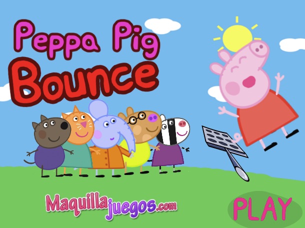 Peppa Pig Bounce Peppa Pig Games