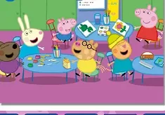 Peppa Pig Games, Peppa's School Puzzle, Games-kids.com