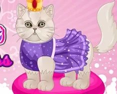 Animal Games, Persian Cat Princess Spa Salon, Games-kids.com