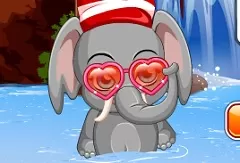 Animal Games, Pet Stars Funny Elephant, Games-kids.com