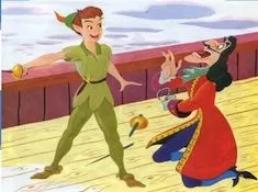 Pirates Games, Peter and Captain Hook Puzzle, Games-kids.com