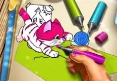Coloring Games, Pets Coloring Book, Games-kids.com