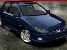 Cars Games, Peugeot Hidden Tires, Games-kids.com