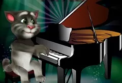 Talking Friends Games, Piano Time, Games-kids.com