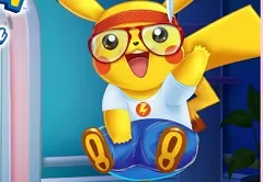 Pokemon Games, Pikachu Doctor and Dress Up, Games-kids.com