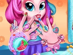 My Little Pony Games, Pinkie Pie Nails Spa, Games-kids.com