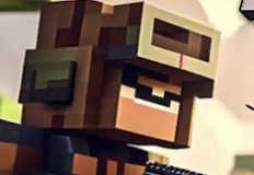 Adventure Games, Pixel Village Battle 3D Io, Games-kids.com
