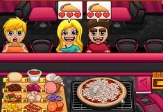 Cooking Games, Pizza Cafe, Games-kids.com