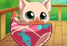 Girl Games, Pocket Pets Kitty Cat, Games-kids.com