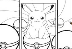 Pokemon Go Pikachu Coloring