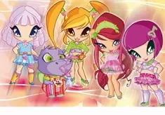 Winx Games,  Pop Pixie Rotate Puzzle, Games-kids.com