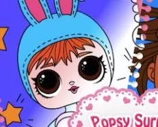 LOL Surprise Games, Popsy Surprise Valentines Coloring, Games-kids.com