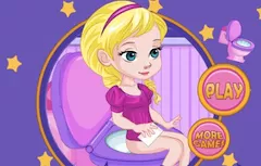 Frozen  Games, Potty Train Baby Elsa, Games-kids.com