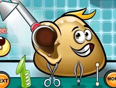 Pou Games, Pou Ear Doctor, Games-kids.com