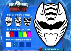 Power Rangers Games, Power Rangers Mask Lab, Games-kids.com
