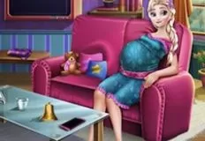Jogo Elsa Baby Birth Caring