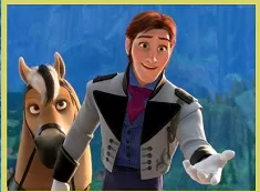 Frozen  Games, Prince Hans and Horse Puzzle, Games-kids.com