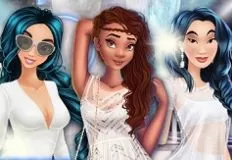 Princess Games, Princess All White Night Party, Games-kids.com