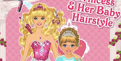 Princess and Her Baby Hairstyle