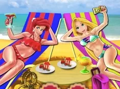 Princess Games, Princess Beach Dress Up, Games-kids.com