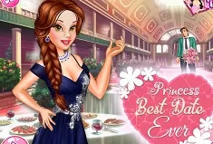 Beauty and The Beast Games, Princess Best Date Ever, Games-kids.com