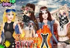 Princess Games, Princess Bffs Burning Man, Games-kids.com