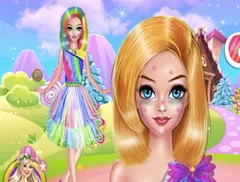Princess Games, Princess Candy Spa, Games-kids.com