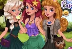 Princess Games, Princess Casual Cosplay Challenge, Games-kids.com