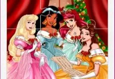 Princess Games, Princess Christmas Jigsaw, Games-kids.com