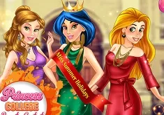 Princess Games, Princess College Beauty Contest, Games-kids.com