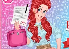 Little Mermaid Games, Princess College Day, Games-kids.com